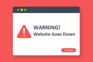 website goes down